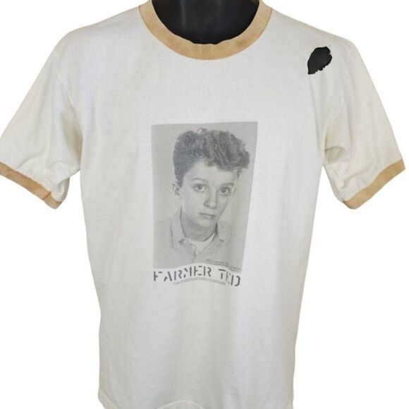 Sixteen Candles Farmer Ted T Shirt Mens Size Medium Vintage 90s Y2K Made In USA - Picture 1 of 9